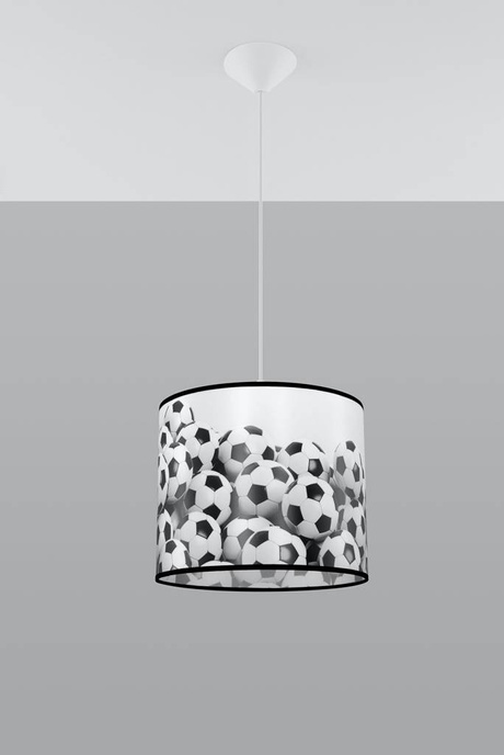 Lampa wisząca PIŁKA B 30 + 1x Żarówka LED E27 4000K Zimna 7,5W 650lm