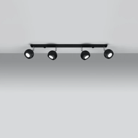 Plafon OCULARE 4L czarny