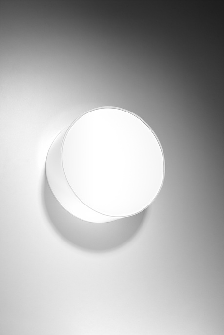 Plafon sufitowy ARENA 25 SZARA + 1x Żarówka LED E27 3000K Ciepła 7,5W 620lm