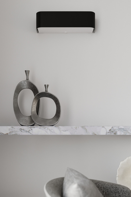 Żyrandol LOKKO 55 czarny + 5x Żarówka LED E27 3000K Ciepła 7,5W 620lm