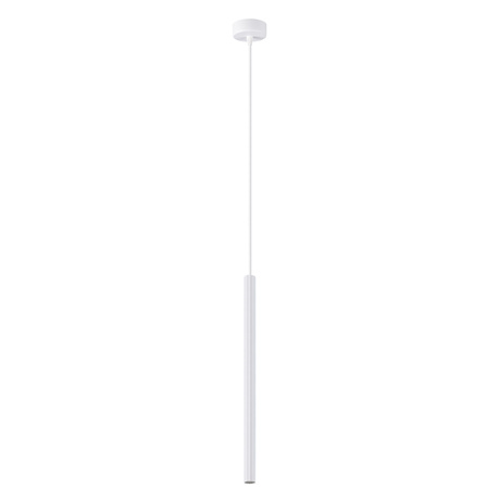 Lampa wisząca ARCHE 1 biała + 1x Żarówka LED G9 3000K Ciepła 3W 192lm