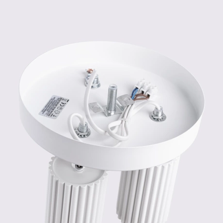 Plafon KARBON 3P biały