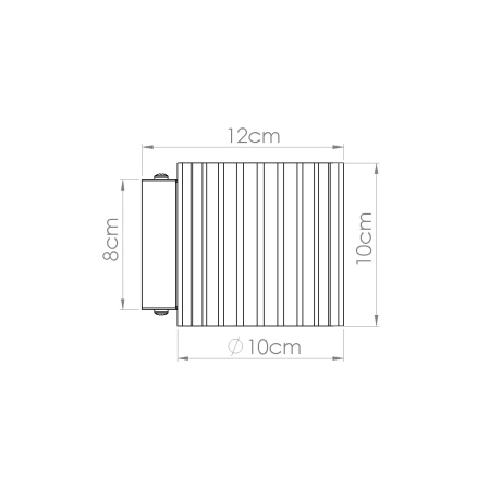 Kinkiet AURA ultramaryna G9