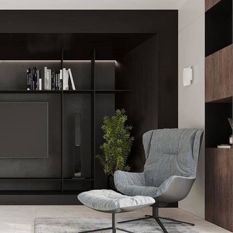 Kinkiet HESTIA biały + 1x Żarówka LED G9 3000K Ciepła 4,5W 510lm