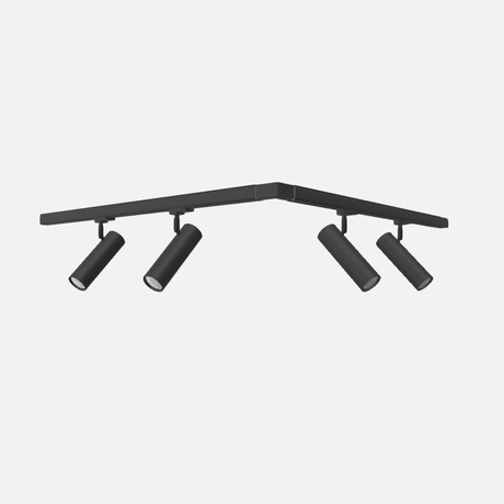 Lampa Sufitowa, 4 punktowa, system szynowy 3 fazowy, DIREZIONE