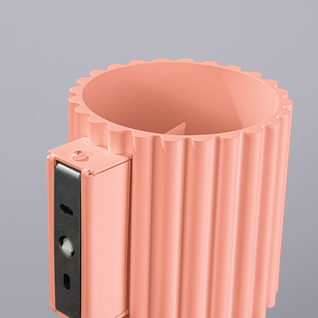 Kinkiet AURA brzoskwiniowy G9 + 1X Żarówka LED G9 4000K Zimna 4,5W 460lm