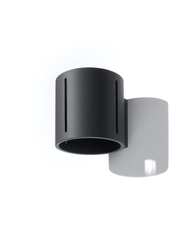 Kinkiet INEZ czarny + 1x Żarówka LED G9 3000K Ciepła 4,5W 510lm