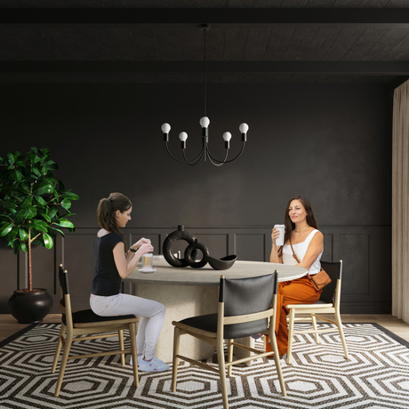 Żyrandol PICCOLO 3 + 3x Żarówka LED E27 4000K Zimna 7,5W 650lm