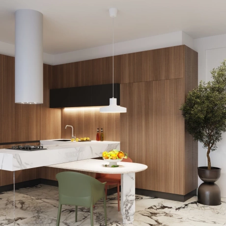 Lampa wisząca BILO biała