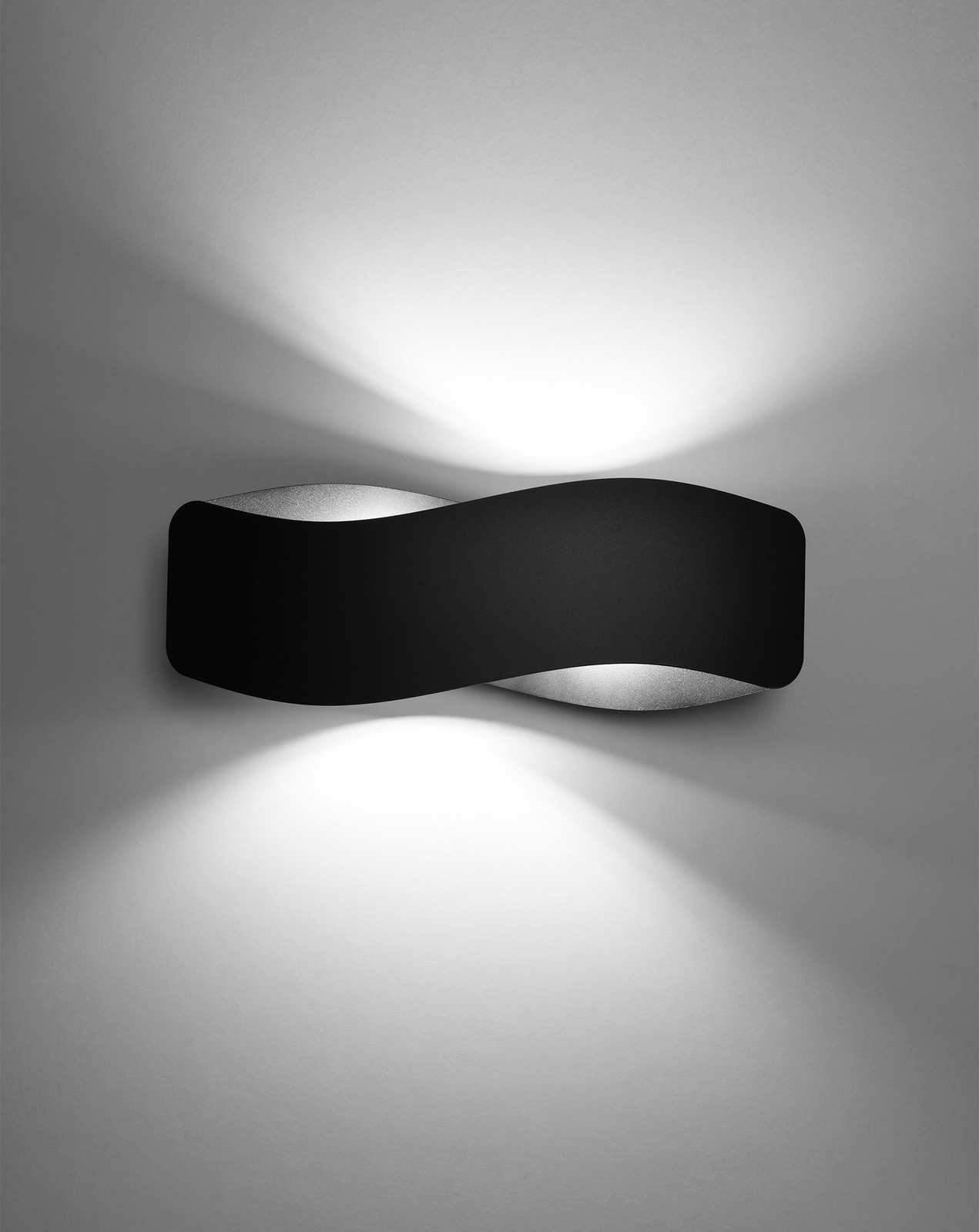 Kinkiet  TILA 40 czarny + 2x Żarówka LED G9 3000K Ciepła 4,5W 510lm