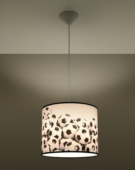 Lampa wisząca PIŁKA B 30 + 1x Żarówka LED E27 3000K Ciepła 7,5W 620lm