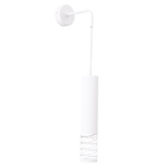 Kinkiet LAMI biały + 1X Żarówka LED GU-10 4000K Zimna 7W 530lm