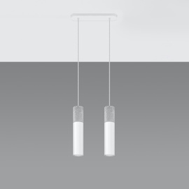 Lampa wisząca BORGIO 2 biała 