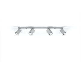 Plafon MERIDA 4L szary 