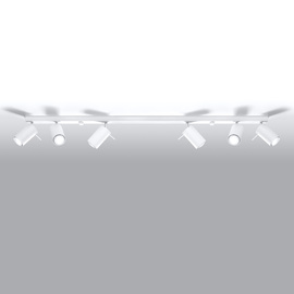 Plafon RING 6L biały 