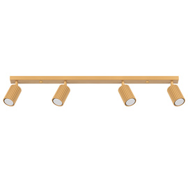 Plafon KARBON 4L złoty