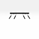 Plafon EYETECH 4 czarny