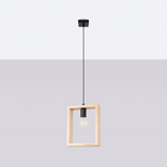 Lampa wisząca ARIES naturalne drewno