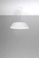 Żyrandol VEGA 60 biały + 5x Żarówka LED E27 4000K Zimna 7,5W 650lm