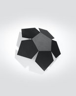 Kinkiet PENTA czarny + 2x Żarówka LED G9 4000K Zimna 4,5W 530lm