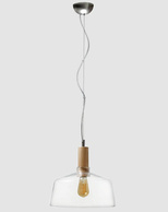 Lampa wisząca STARSHIP + 1x Żarówka LED E27 4000K Zimna 7,5W 650lm