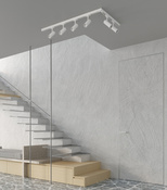 Lampa Sufitowa, 6 punktowa, system szynowy 3 fazowy, TORN 57W LED 3000K