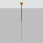 Lampa wisząca PASTELO 1 złota