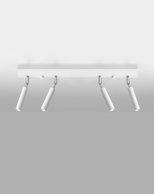 Plafon EYETECH 4 biały + 4x Żarówka LED G9 3000K Ciepła 4,5W 510lm