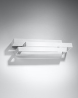 Kinkiet FROST biały + 2x Żarówka LED G9 4000K Zimna 4,5W 530lm