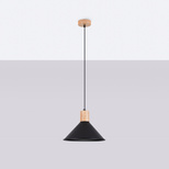 Lampa wisząca JAGA czarna