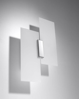 Kinkiet FABIANO + 2x Żarówka LED E27 3000K Ciepła 7,5W 620lm