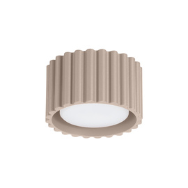 Plafon AURA 1 taupe Gx53 + 1X Żarówka LED GX53 4000K 8W 720lm
