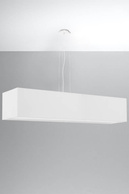 Żyrandol SANTA 120 biały + 5x Żarówka LED E27 4000K Zimna 7,5W 650lm