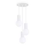 Lampa wisząca HALO 3P biała