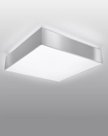 Plafon sufitowy HORUS 25 SZARY + 1x Żarówka LED E27 4000K Zimna 7,5W 650lm