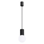 Lampa wisząca HALO 1 czarna + 1X Żarówka LED G9 3000K Ciepła 4,5W 450lm