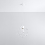 Lampa wisząca GASPARE biała