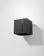 Kinkiet PIXAR czarny + 1x Żarówka LED G9 4000K Zimna 4,5W 530lm