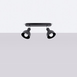 Plafon ELBA 2 czarny