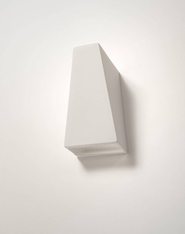 Kinkiet ceramiczny FUTURO biały + 1x 	Żarówka LED E27 3000K Ciepła 7,5W 620lm