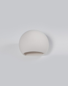 Kinkiet ceramiczny GLOBE biały + 1x Żarówka LED E27 3000K Ciepła 7,5W 620lm