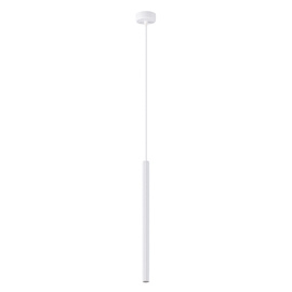 Lampa wisząca ARCHE 1 biała + 1x Żarówka LED G9 3000K Ciepła 4,5W 450lm