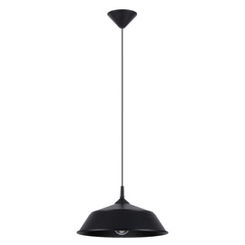 Lampa wisząca FRIKA czarna + 1x Żarówka LED E27 3000K Ciepła 7,5W 620lm