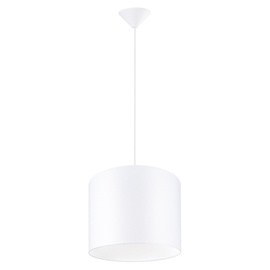 Lampa wisząca NOVA 30 biała + 1x Żarówka LED E27 3000K Ciepła 7,5W 620lm