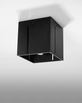 Plafon PIXAR czarny + 1x Żarówka LED G9 3000K Ciepła 4,5W 510lm
