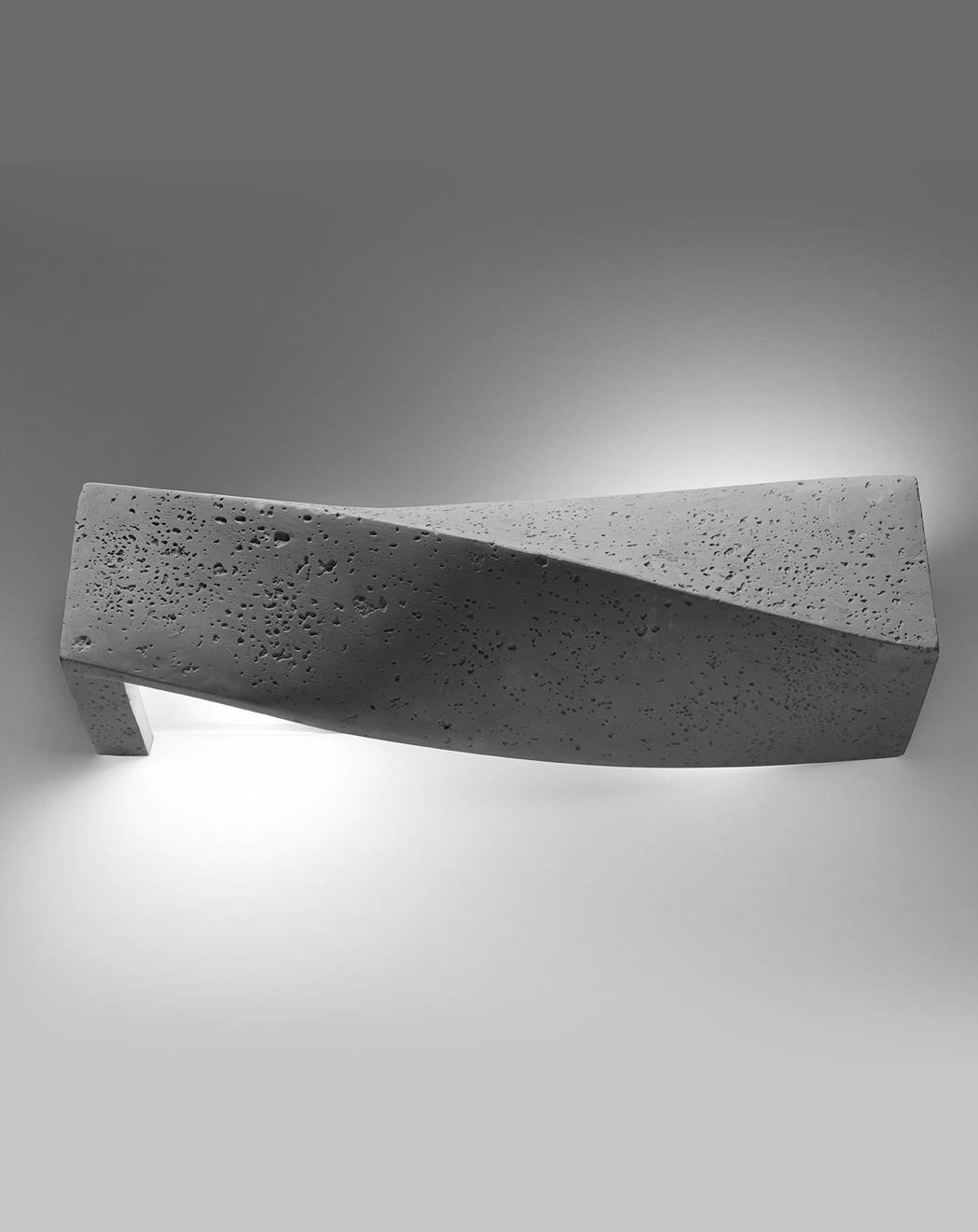 Kinkiet SIGMA beton + 2x Żarówka LED E27 3000K Ciepła 7,5W 620lm