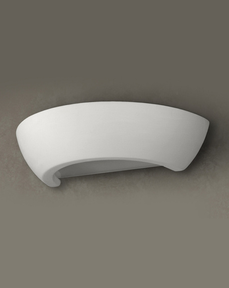 Kinkiet ceramiczny OSKAR biały + 1x Żarówka LED E27 4000K Zimna 7,5W 650lm