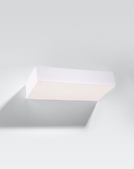 Kinkiet ceramiczny TAUGAN biały + 2x Żarówka LED G9 4000K Zimna 4,5W 530lm