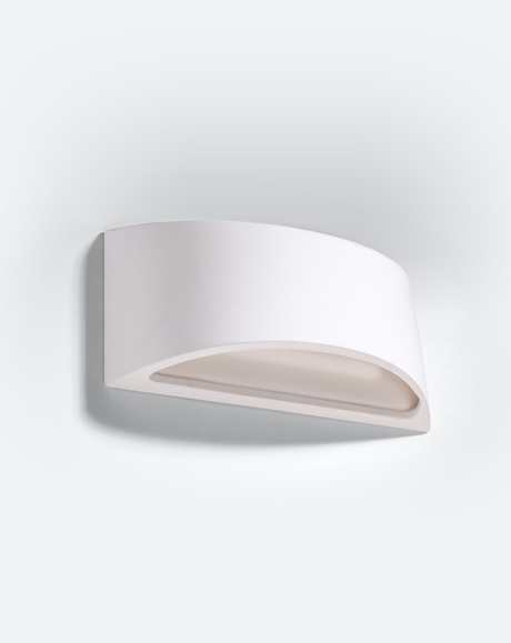 Kinkiet ceramiczny VIXEN biały + 1x Żarówka LED G9 3000K Ciepła 4,5W 510lm