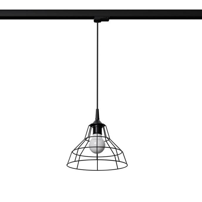 Lampa wisząca ANATA czarna E27 3000K 7,5W 620lm